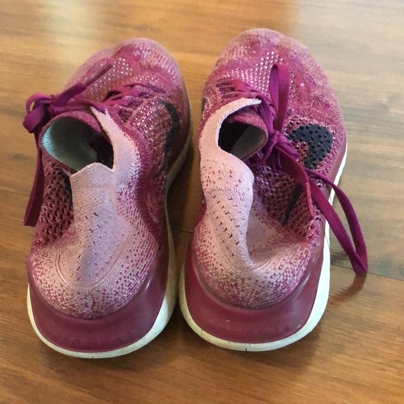 Nike free run - womens size 10 - pink - Picture 2 of 3